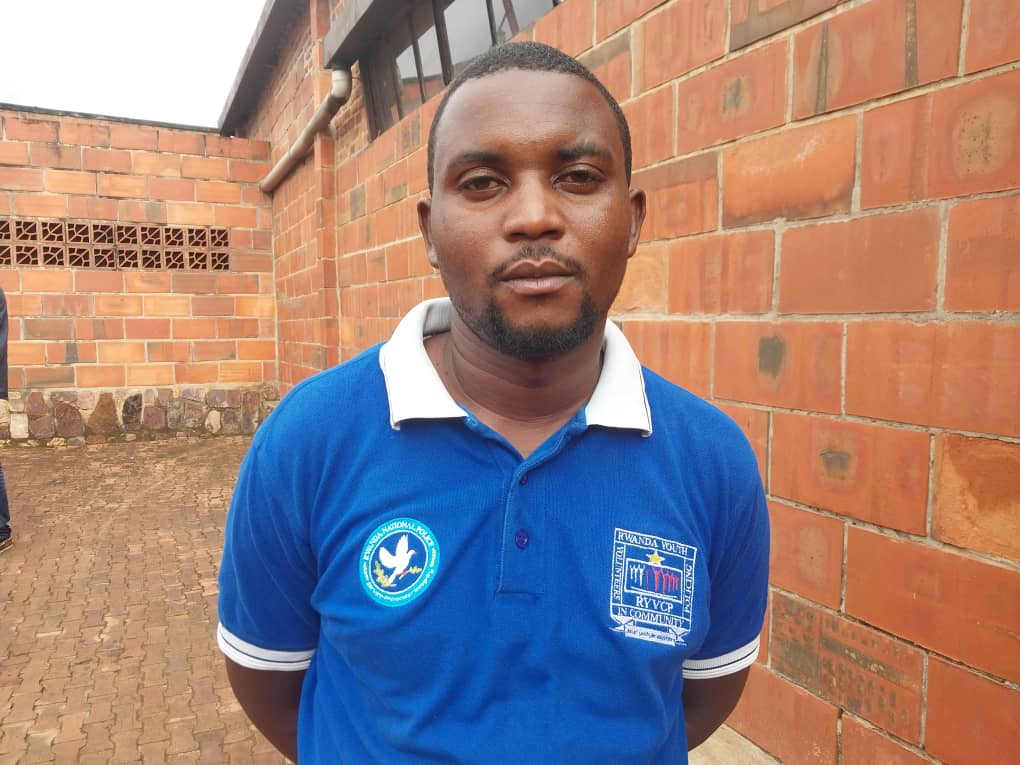 Musengayezu Jean de Dieu ashishikariza urubyiruko bagenzi be kwita ku bibateza imbere