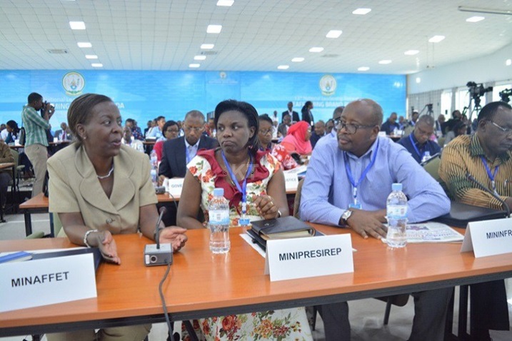 Abayobozi basose b'igihugu bahurira muri uyu mwiherero.