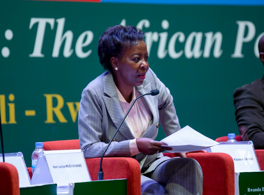 Louise Mushikiwabo na we yitabiriye iyi nama