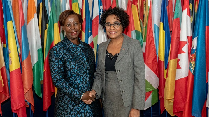 Mushikiwabo asimbuye Michaëlle Jean