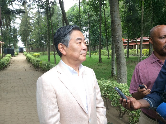 Ambasaderi w'u Buyapani mu Rwanda Masahiro Imai