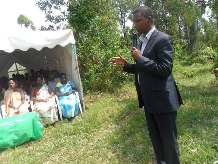 Muzungu yasabye abagore guharanira iterambere ry'umuryango.