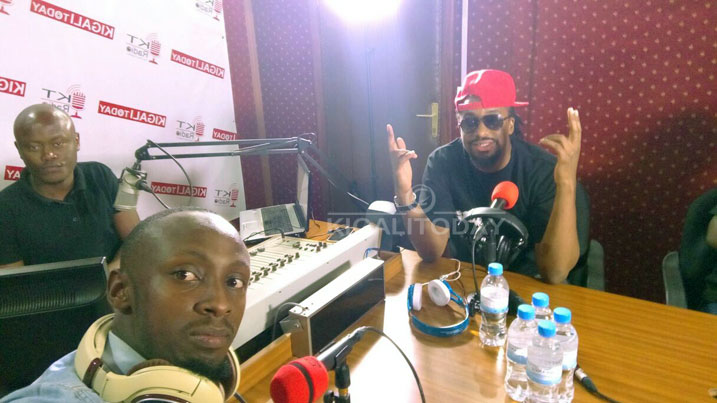 Navio ubwo yari ari mu kiganiro kuri KT Radio 