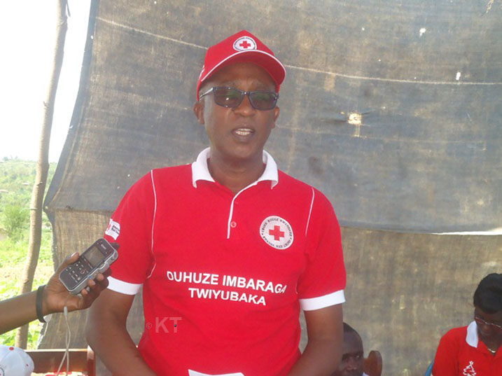 Ndimbati umukozi wa croix Rouge mu Rwanda asaba abaturage gihunga uturima tw'igikoni