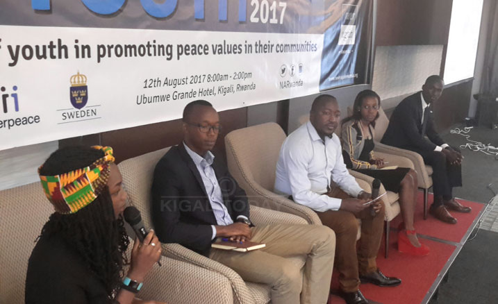 Bamwe mu rubyiruko rwa Never Again Rwanda bageze ku bikorwa by'indashyikirwa, barigisha bagenzi babo