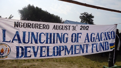 Akarere ka Ngororero gatangiza igikorwa cya Agaciro Development Fund.