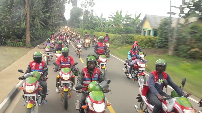 Ni urugendo rwabereye mu muhanda uva mu Mujyi wa Musanze werekeza mu isantere ya Kinigi