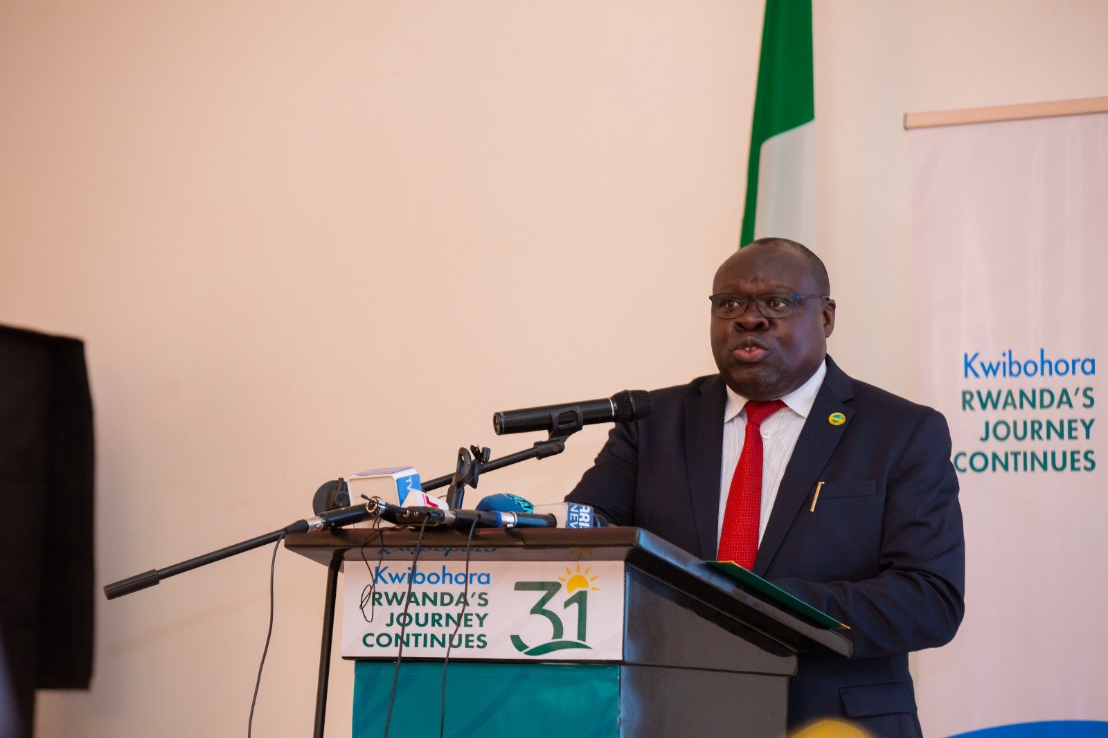 Amb. Bazivamo avuga ko Kwibohora ari intambwe idasubira inyuma
