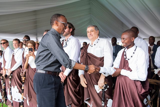 Niringiyimana ari mubatoranyije mu muhango wo kwita izina 2019