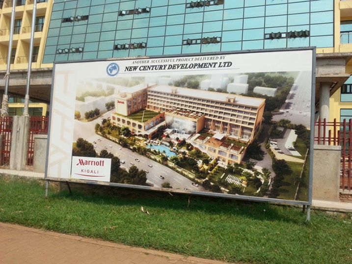 Marriott Hotel niyuzura ni uku izaba imeze.
