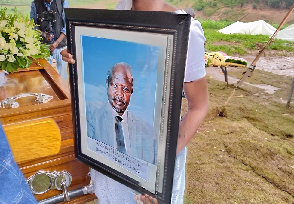 Nkeramugaba Gervais witabye Imana ku wa Gatandatu tariki 25 Werurwe 2023 yasezeweho bwa nyuma ku wa Gatanu tariki 31 Werurwe 2023