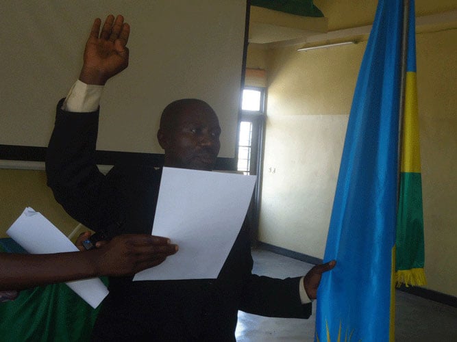 Aha Ndoricima yarahiriraga kuzubahiriza amategeko yose y