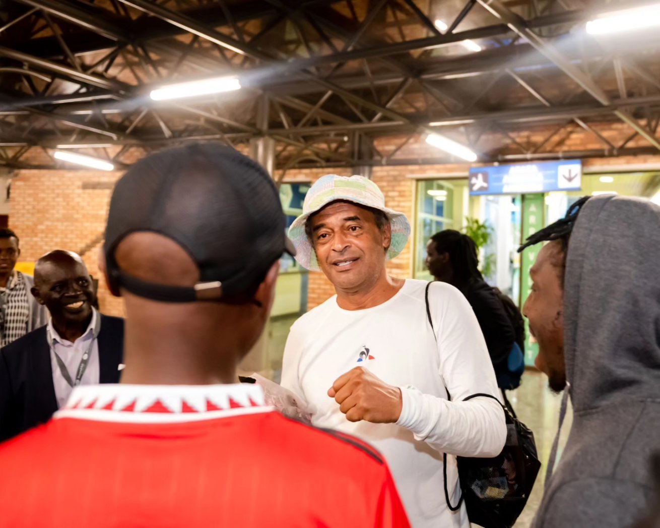 Ubwo Yannick Noah yageraga mu Rwanda 