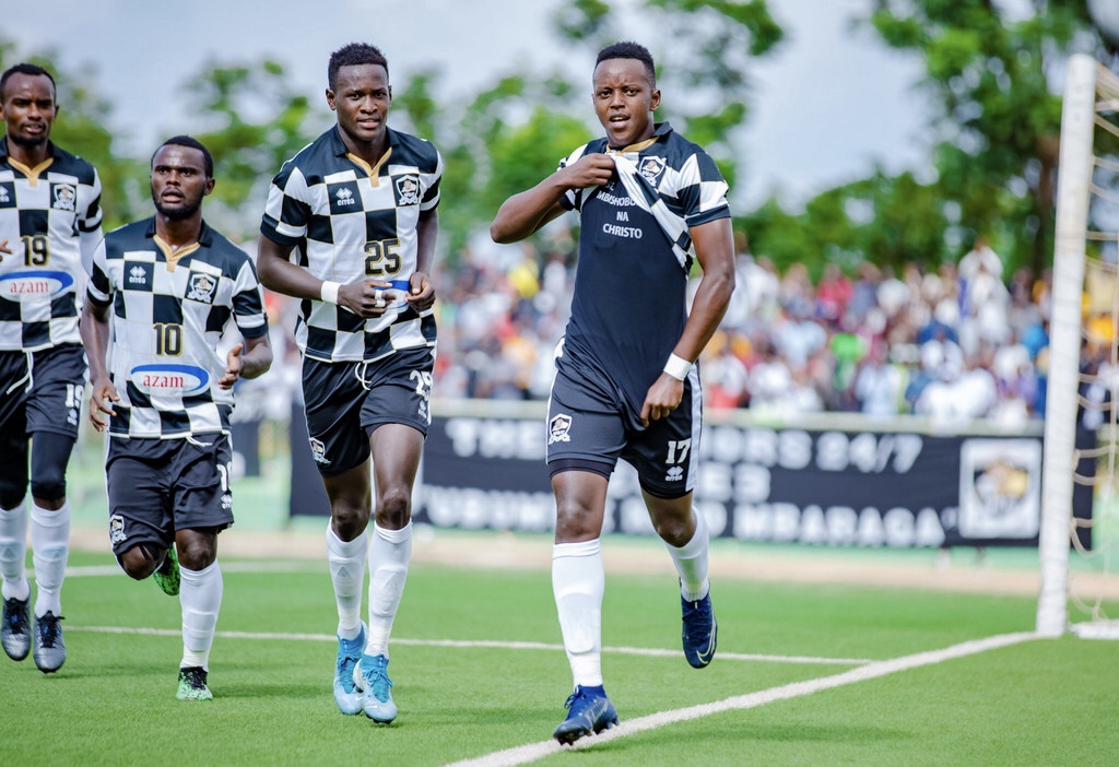Nshuti Innocent yatsinze igitego cyatumye APR ikomeza gusatira igikombe