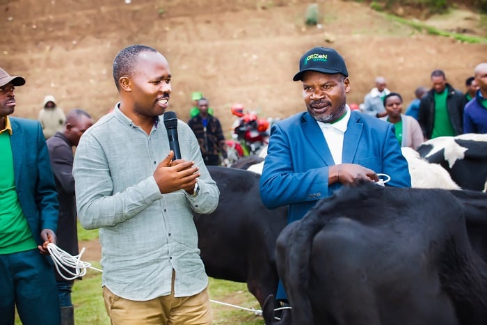 Mulindwa Prosper uyobora Akarere ka Rubavu ari mu bitabiriye ibyo birori
