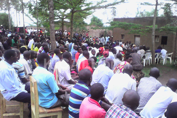 Aha hahuriye abatuye Umudugudu wa Biryogo, Akagari ka Rurenge, Umurenge wa Rukomo.