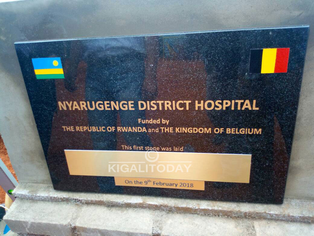 ibi bitaro byubatswe ku bufatanye bwa Leta y'U Rwanda n'iy' a Babiligi