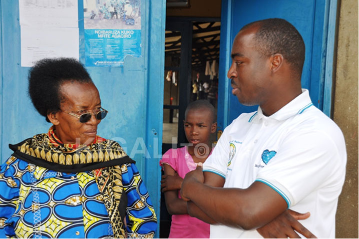 Nyirabagesera ubwo yari akiba muri Orphelinat Noel de Nyundo, iki kigo kitarafungwa.
