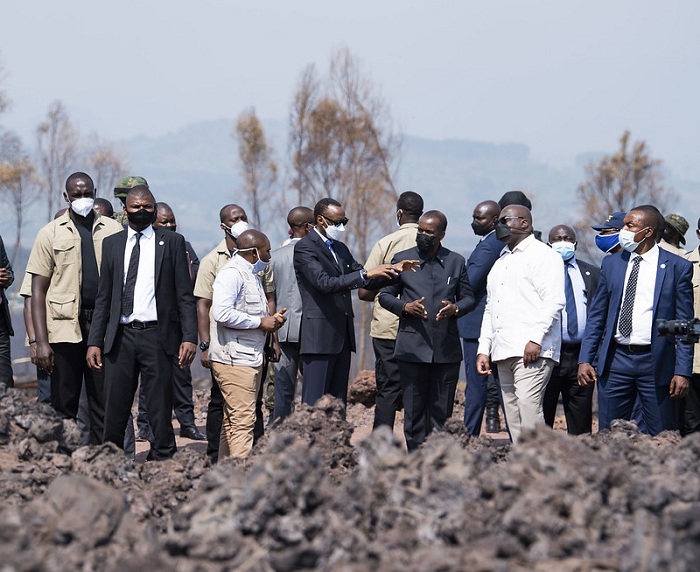 Basuye ahangijwe n'iruka rya Nyiragongo