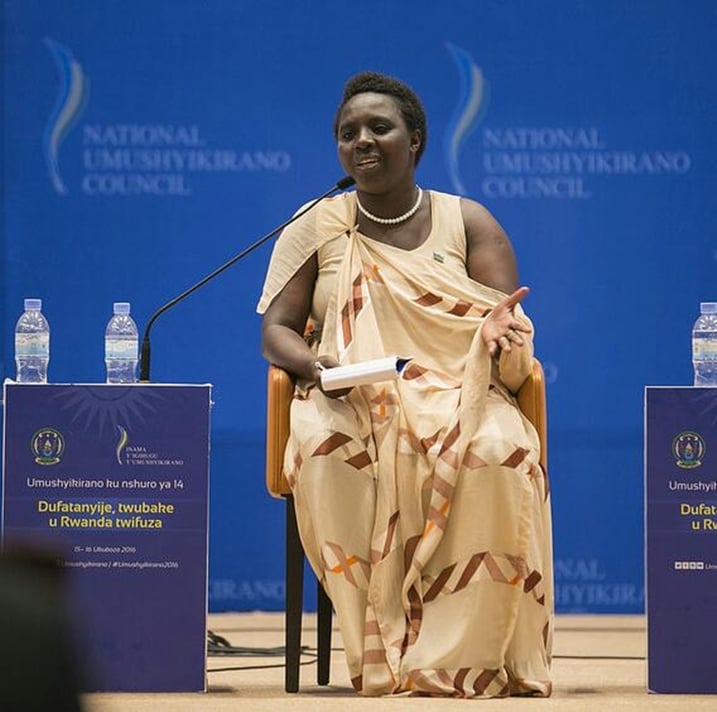 Nyiramahoro Theopiste avuga ko gutumirwa mu Mushyikirano abikesha gushirika ubute agashaka icyamuteza imbere nyuma y