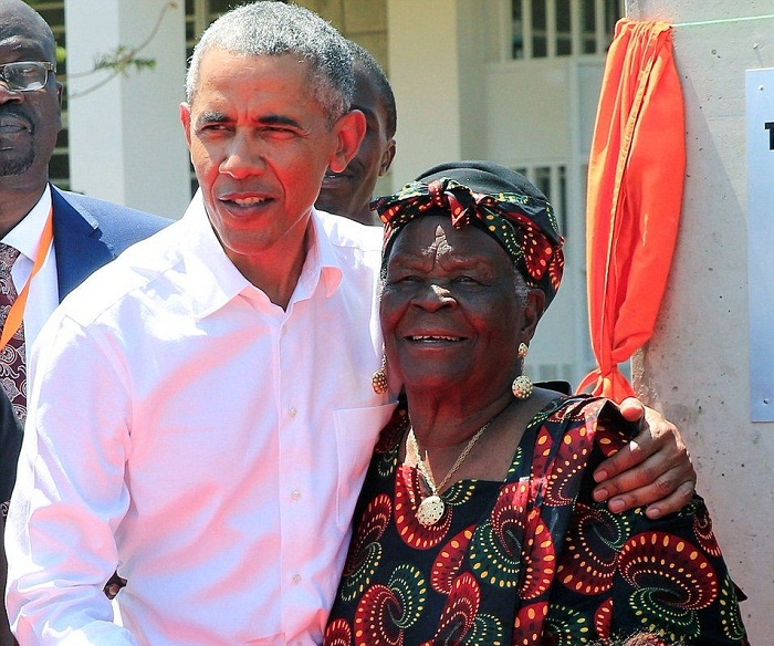 Ubwo Obama yamusuraga muri Kenya