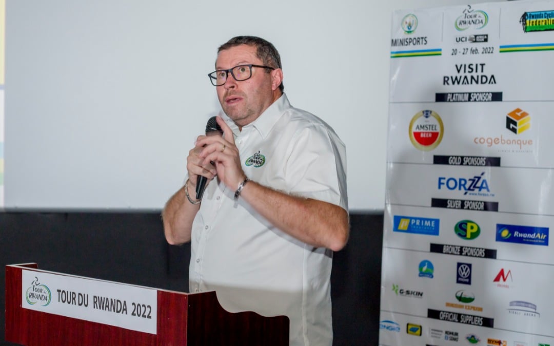 Olivier Grandjean atangaza amakipe n'inzira za Tour du Rwanda