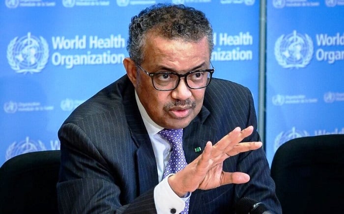 Umuyobozi wa OMS Dr. Tedros Adhanom Ghebreyesus