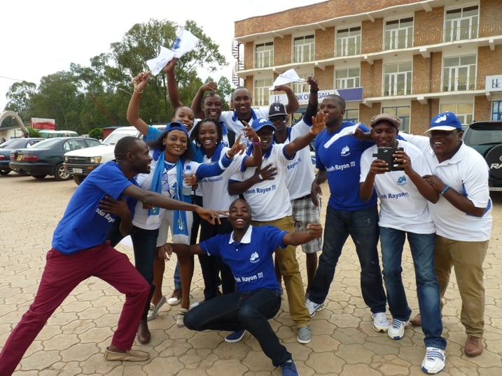 Aho izagwa niho bazagwa... aha ni mbere yo kwerekeza i Rwamagana ku mukino Rayon Sports yanganyijemo na Sunrise 1-1