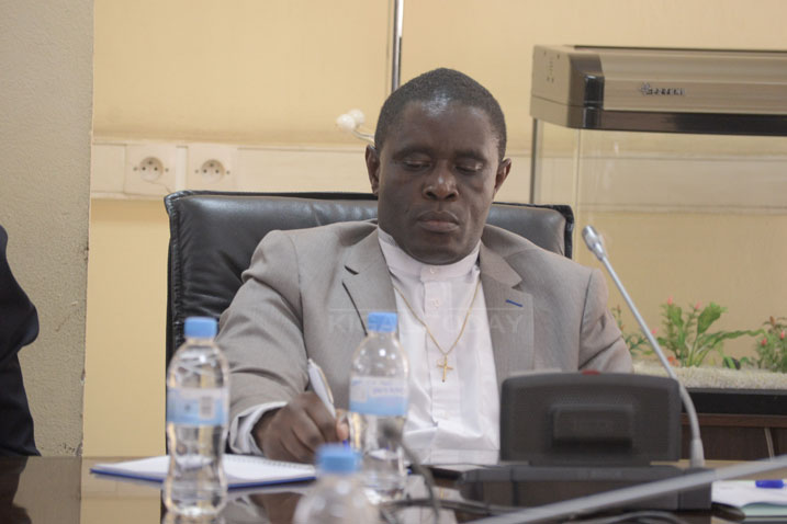 Padiri Dr Fabien Hagenimana umuyobozi wa Ines Ruhengeri 