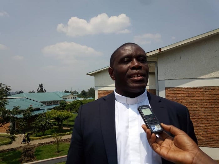 Padiri Dr Hagenimana Fabien,Umuyobozi wa INES-Ruhengeri