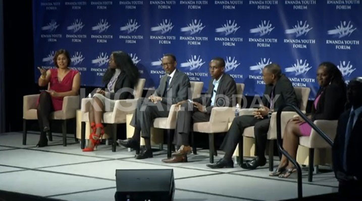 Perezida Kagame mu biganiro i Dallas muri Texas n