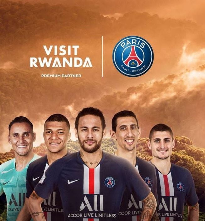 Paris Saint-Germain yatangiye gukora n'U Rwanda muri 2019