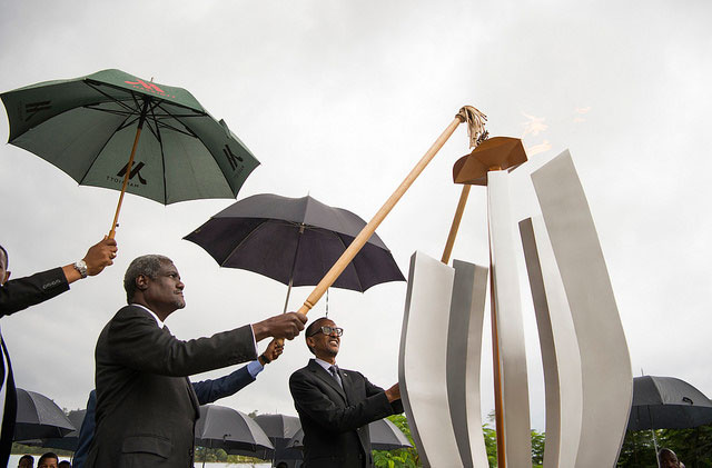 Moussa Faki na Perezida Kagame Bacana urumuri rw'Icyizere
