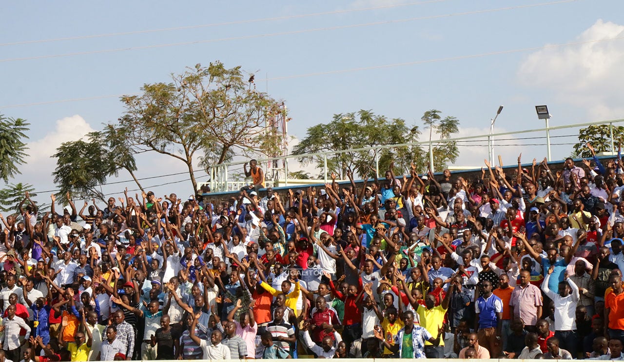 Byari ibyishimo ku bafana ba Rayon Sports, aho bari bagifite icyizere