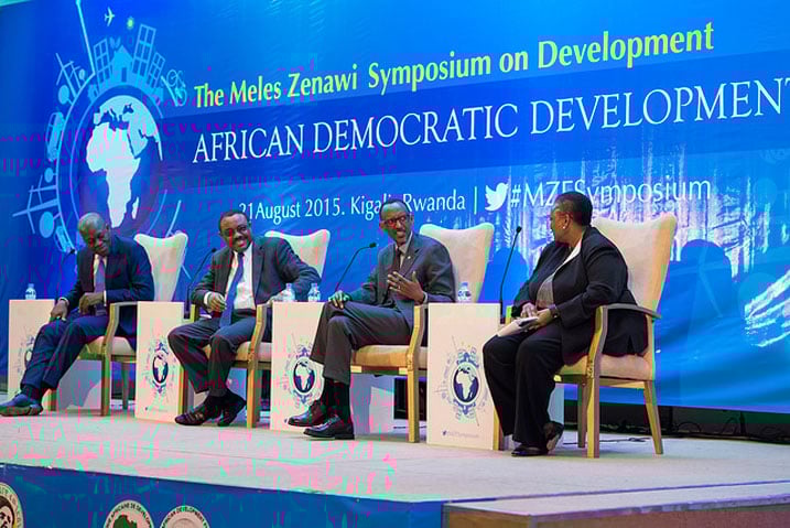 Muri iyi nama yari igamije kwiga ku iterambere rya demokarasi muri Afurika u Rwanda rwashimiwe intambwe rumaze gutera.