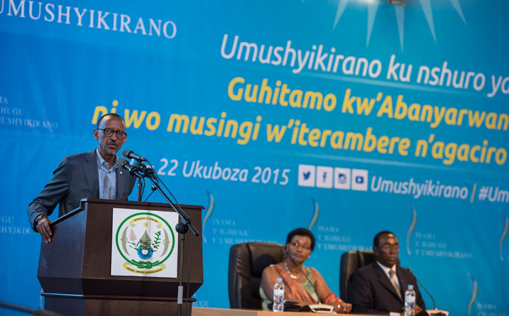 Perezida Kagame yatanze icyizere ko ibyo u Rwanda runengwa bizakosorwa.