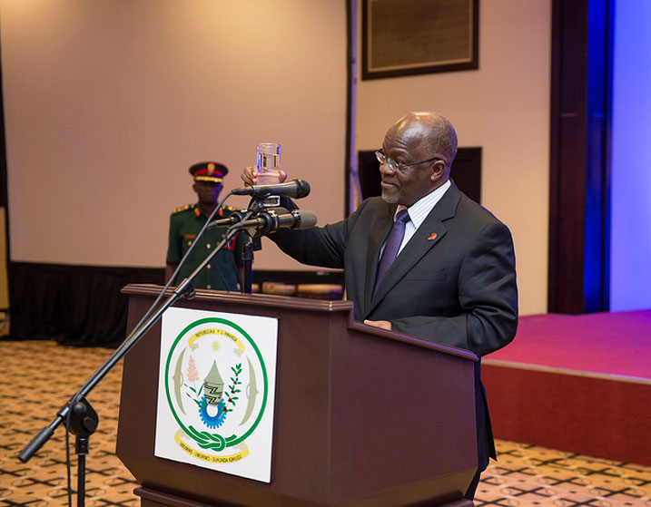 Perezida Magufuli yishimiye icyizere u Rwanda rugirira Tanzaniya cyane cyane igishingiye ku bukungu dore ko ibyinshi mu bicuruzwa biza mu Rwanda bica ku cyambu cya Dar-es-Salaam.