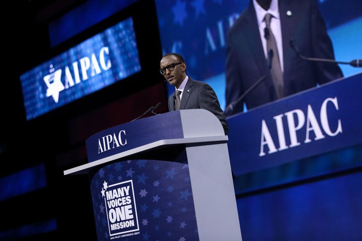Perezida Paul Kagame yatanze ikiganiro mu nama yiswe “AIPAC Policy Conference”