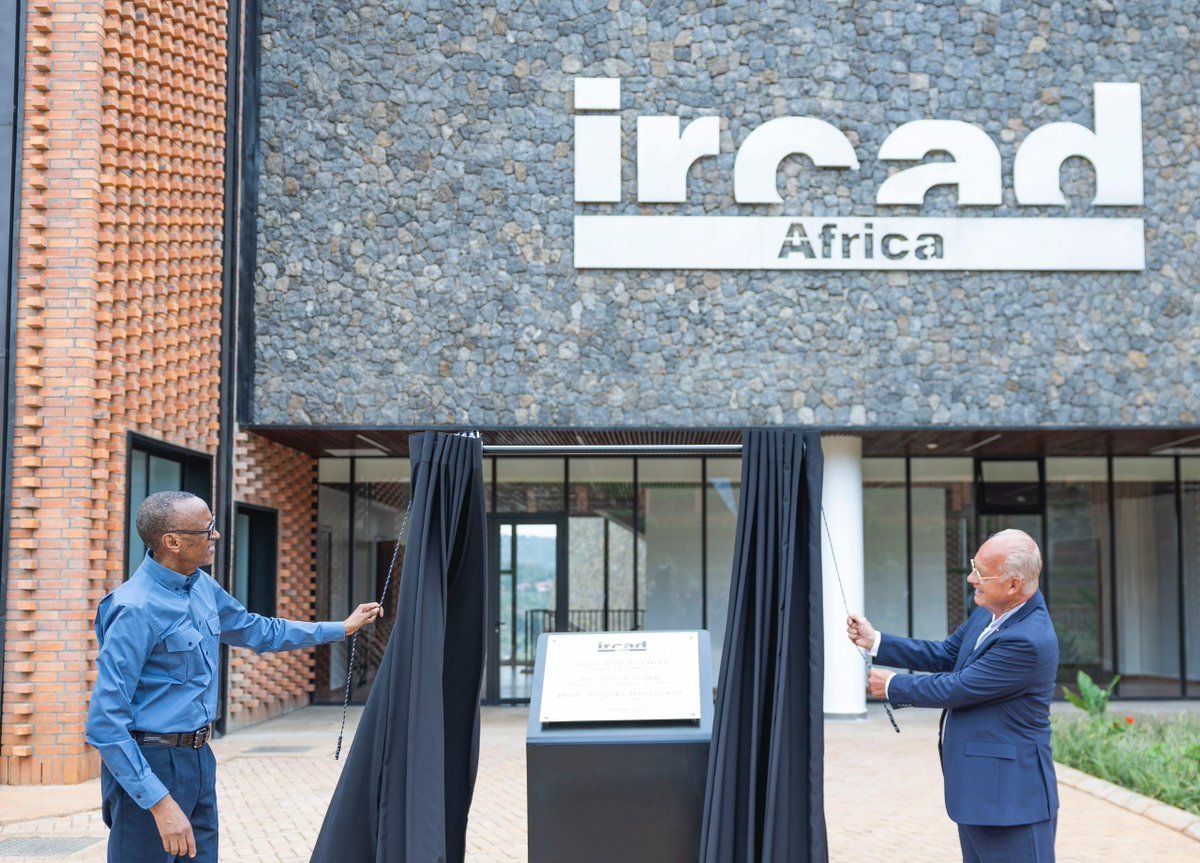 Perezida Kagame yatangije ku mugaragaro ibikorwa by'Icyicaro cya IRCAD Africa 