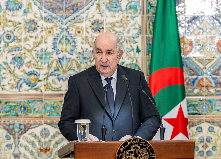 Perezida wa Algeria Abdelmadjid Tebboune