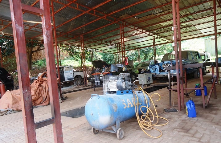 Igaraji ryitwa Goritech mu bafashwe kuri uyu wa kabiri biba umuriro w
