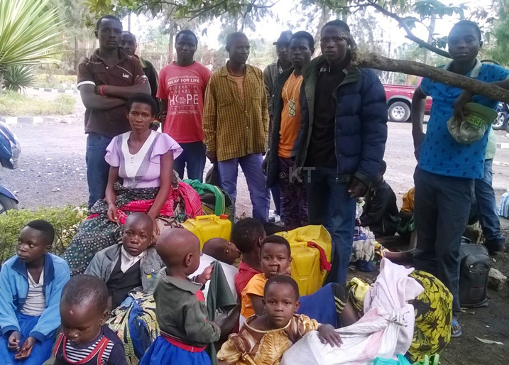  Abarwanyi ba FDLR batashye mu Rwanda n'imiryango yabo