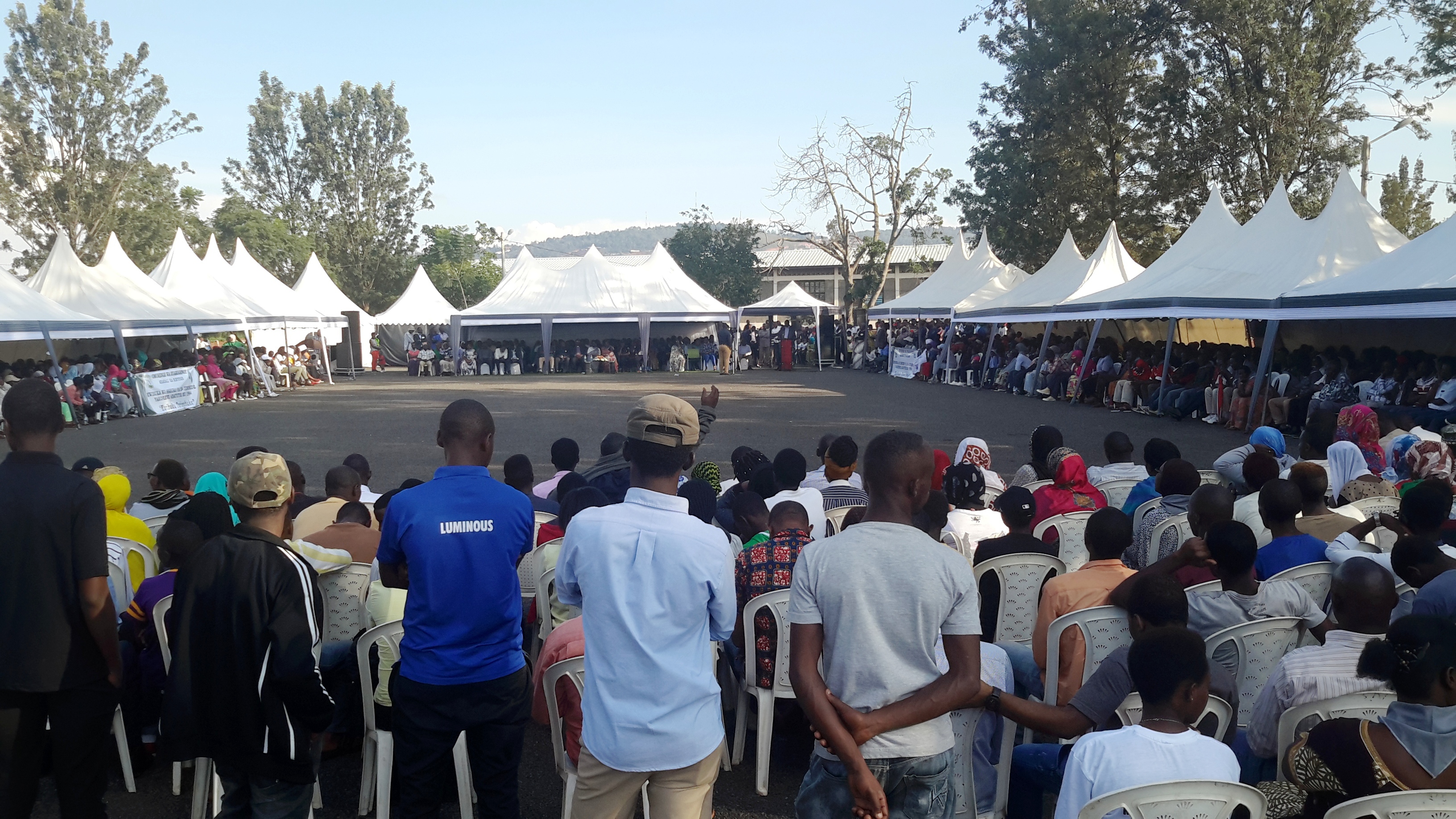 Abaturage b'umurenge wa Nyarugenge mu karere ka Nyarugenge bahuriye mu gikorwa cyo kwibuka kuri uyu kabiri