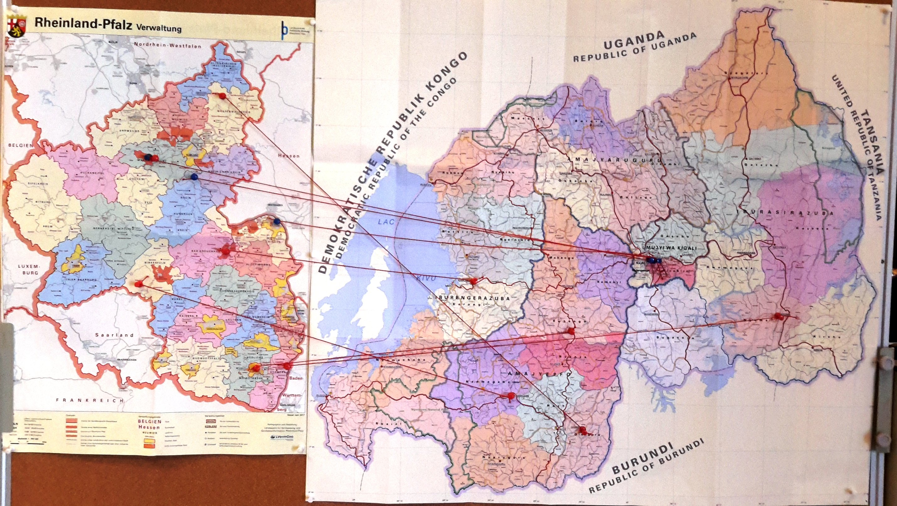 Intara ya Rhenanie Palatinat yatangiye imikoranire mishya n'inzego z'ibanze mu Rwanda