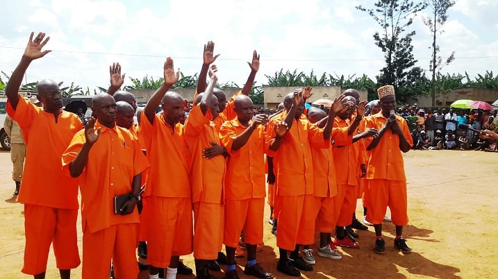 Abahamijwe ibyaha bya Jenoside i Ntarama basabye imbabazi abo bahemukiye mu gushyingo 2018 maze barazihabwa