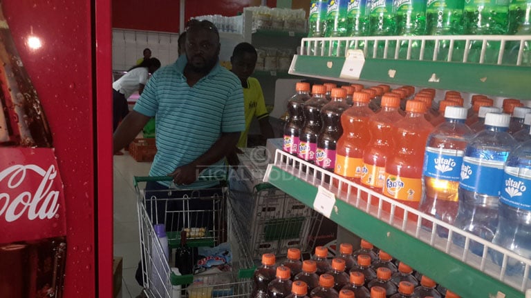 Abaguzi mu masoko atandukanye bari barimo ariko atari benshi nko mu myaka yatambutse 