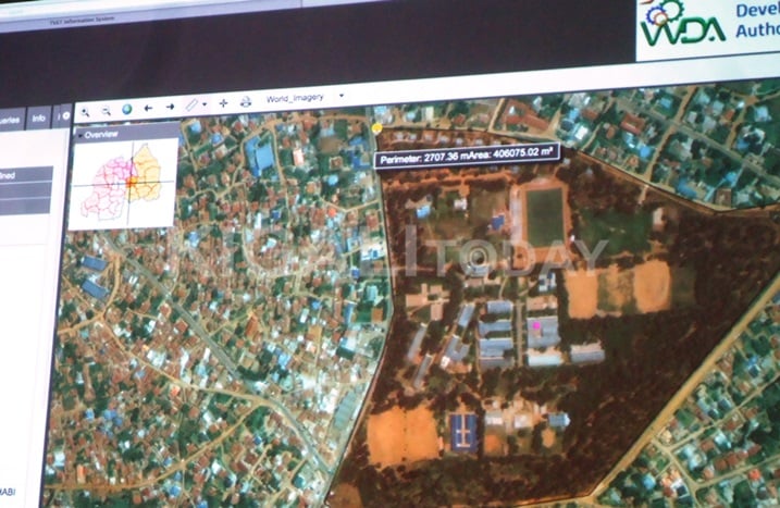 WDA yatangaje amakuru yafasha izindi nzego, nk'iyi karita y'agace k'umujyi wa Kigali gaherereyemo ishuri rikuru ryigisha ubumenyingiro.