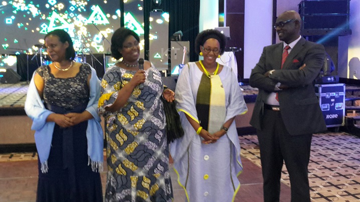 Abaministiri bane, aribo Johnston Busingye, Stella Ford Mugabo, Seraphine Mukantabana na Oda Gasinzigwa, bari gushyigikira Pro-Femmes