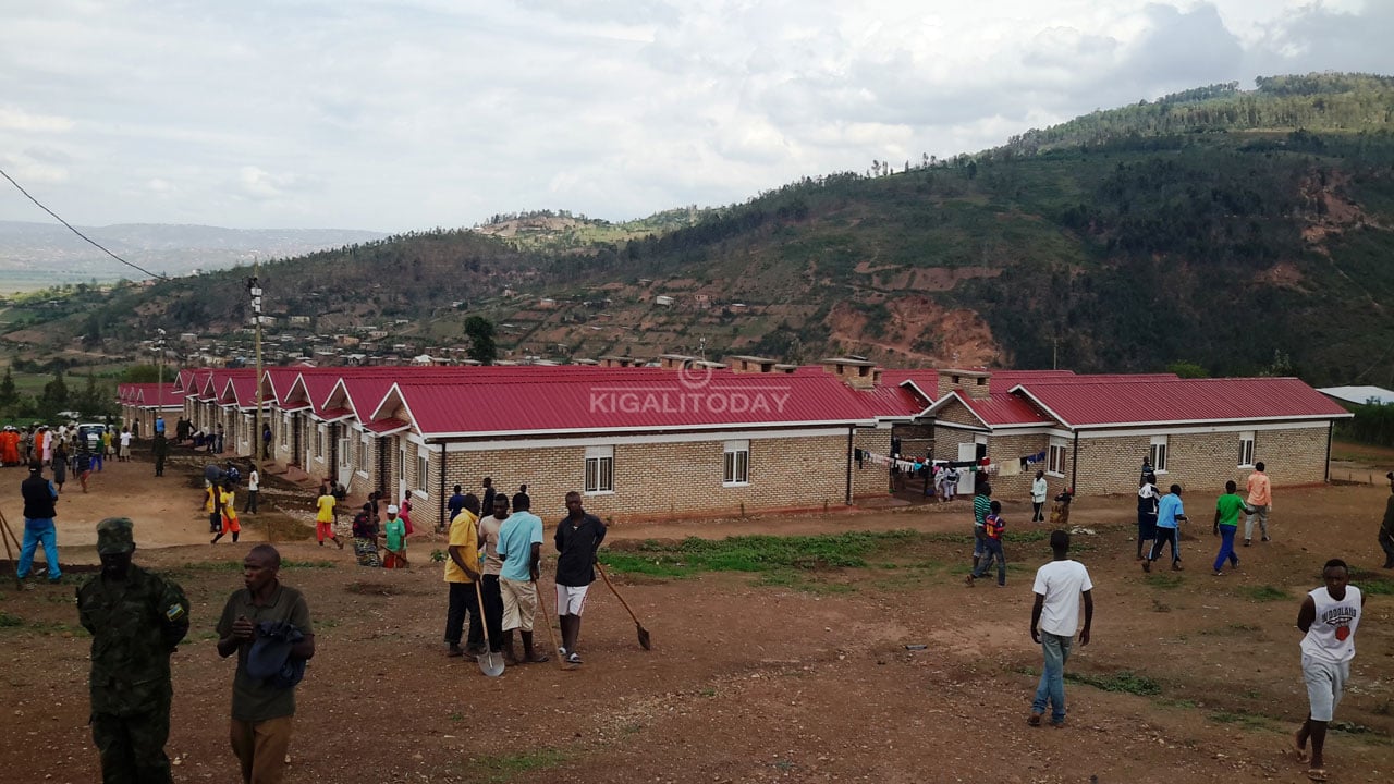 Amwe mu mazu y'umudugudu w'icyitegererezo wa Rugendabari