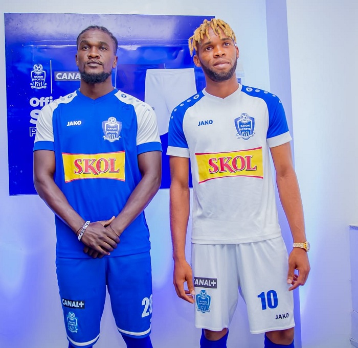 Habimana Houssein na Essomba William Onana ni bo bari bahagarariye abandi bakinnyi ba Rayon Sports
